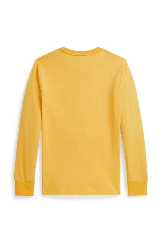 Polo Ralph Lauren longsleeve bawełniany dziecięcy 323A96609001 żółty SS26