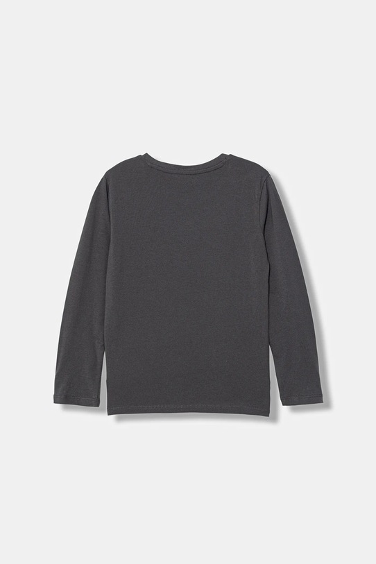 Guess longsleeve bawełniany dziecięcy L6RI00.K8HM4.PPY2 szary SS26