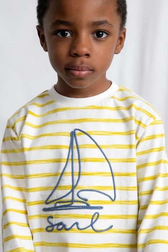 Mayoral longsleeve bawełniany dziecięcy 3083.5A.Mini.PPY2