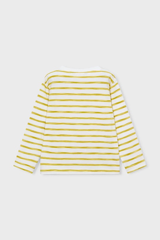 Chłopiec Mayoral longsleeve bawełniany dziecięcy 3083.5A.Mini.PPY2 biały