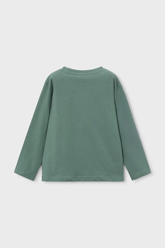 Παιδικό βαμβακερό μακρυμάνικο Mayoral 3084.5E.Mini.PPY2 πράσινο SS26