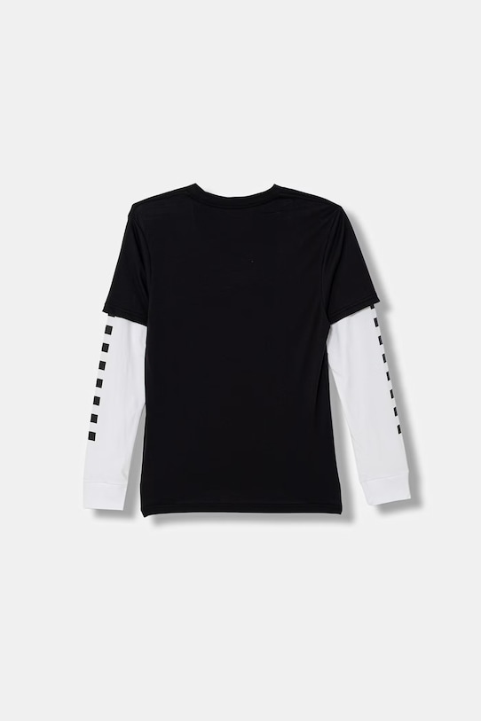 Παιδικό βαμβακερό μακρυμάνικο Vans VN0A49OYY281 μαύρο SS26