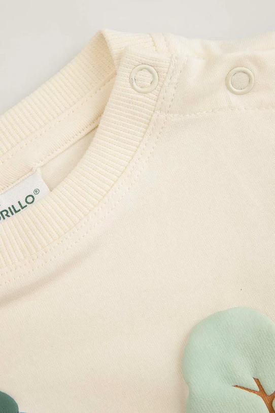 Dječaci Majica kratkih rukava za bebe Coccodrillo WC6143101HBN bež