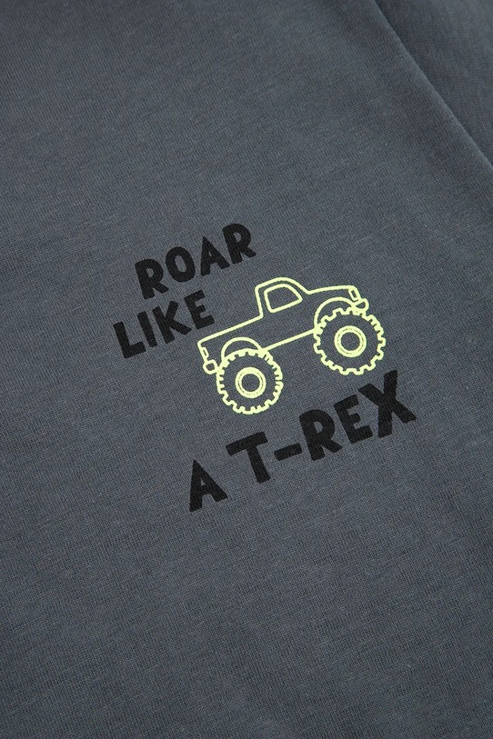 Детска блуза с дълги ръкави Coccodrillo сив WC6143103NBK