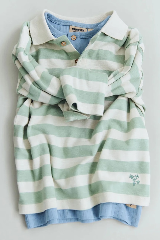 Wheat longsleeve bawełniany dziecięcy 2230.108S.GOTS