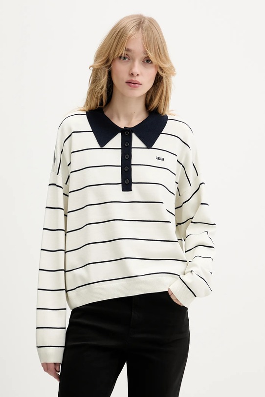 Gestuz sweter pozostałe beżowy 10910829