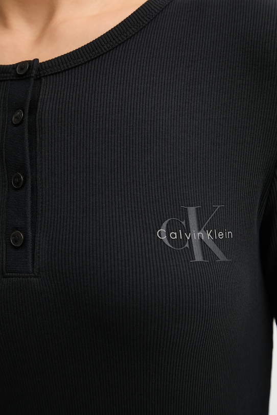 Calvin Klein Jeans longsleeve LV047E201G czarny