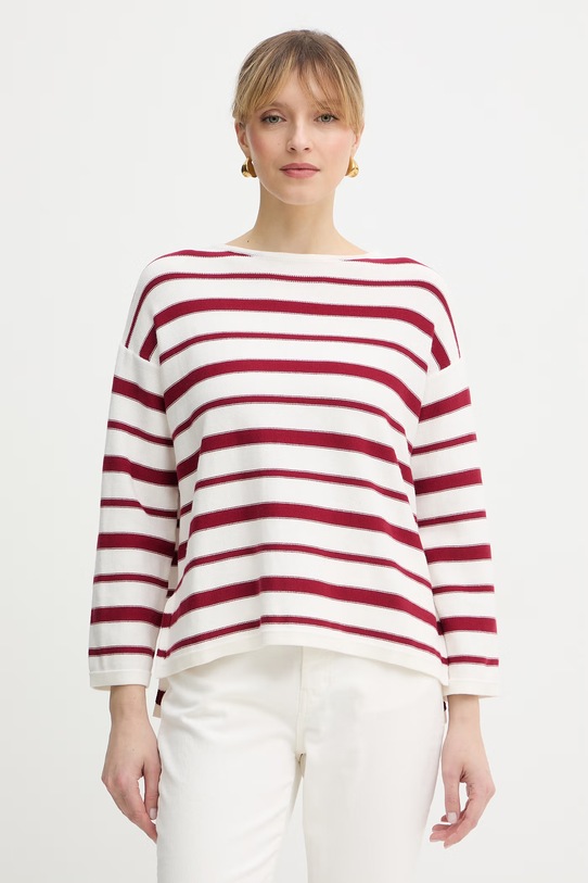 MM by Max Mara sweter LOCUSTA pozostałe bordowy 2616361127600