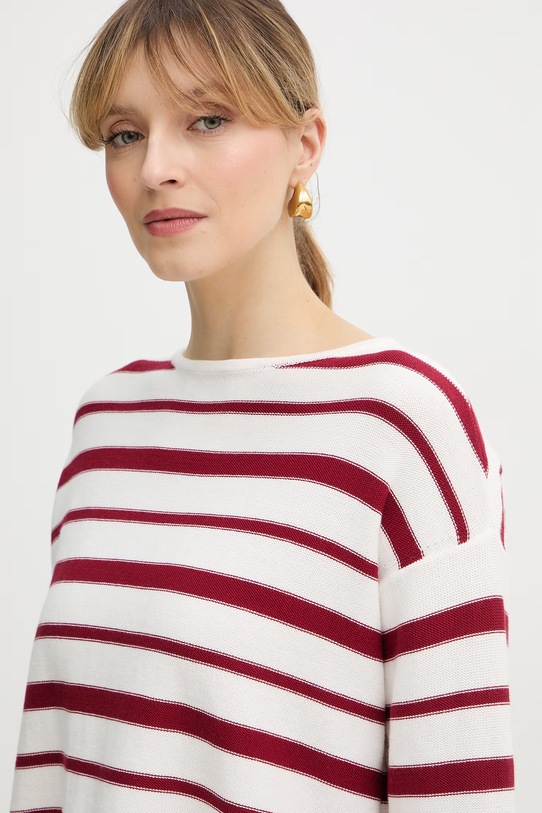 MM by Max Mara sweter LOCUSTA bordowy 2616361127600