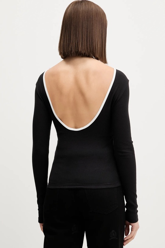 Ρούχα Μακρυμάνικο Tommy Jeans DW0DW21839 μαύρο