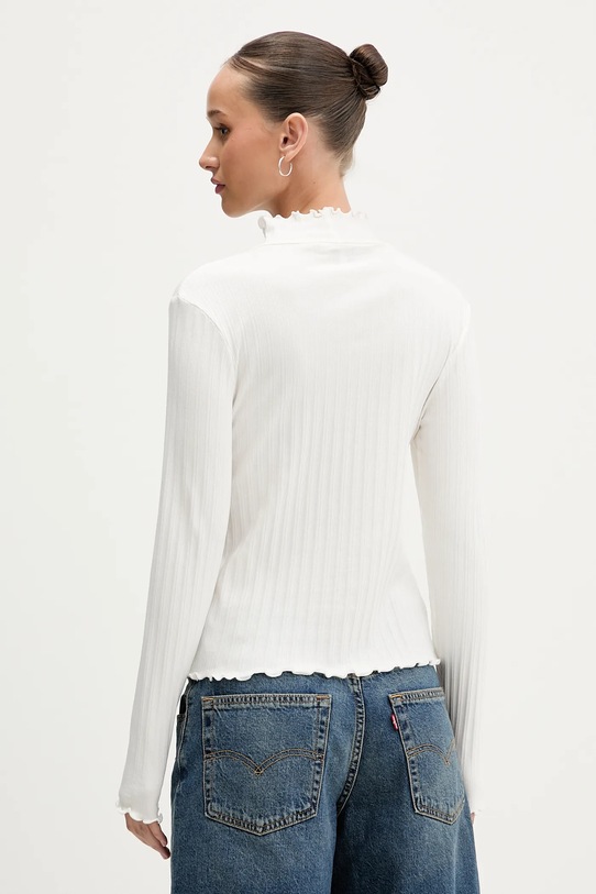 Odzież Tommy Jeans longsleeve DW0DW22461 beżowy