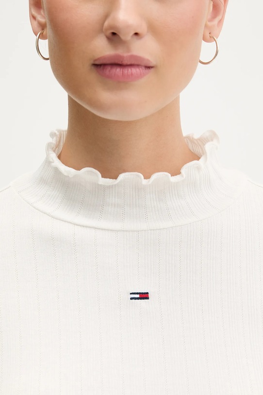 Tommy Jeans longsleeve DW0DW22461 beżowy