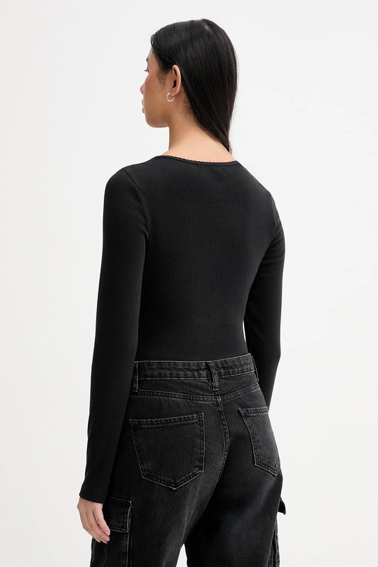 Odzież Tommy Jeans body DW0DW22533 czarny