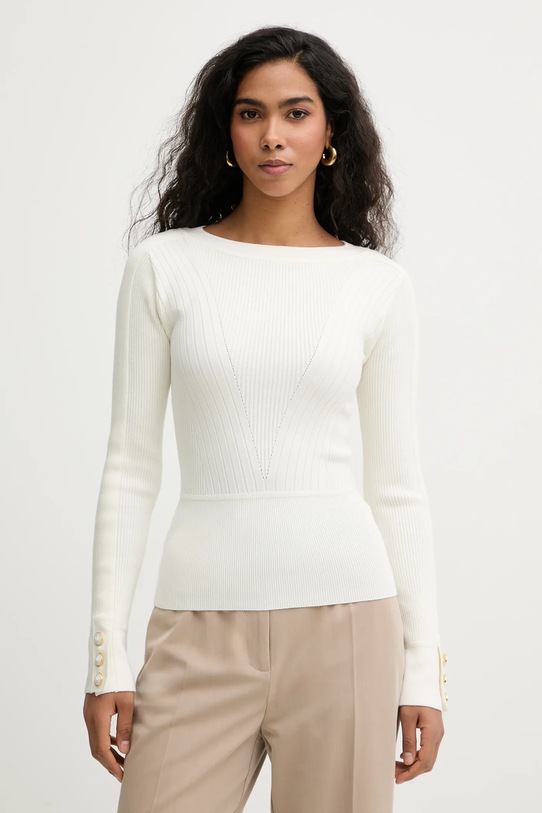 Sveter Marciano by Guess BICE okrúhly béžová 6RGR09.5613Z