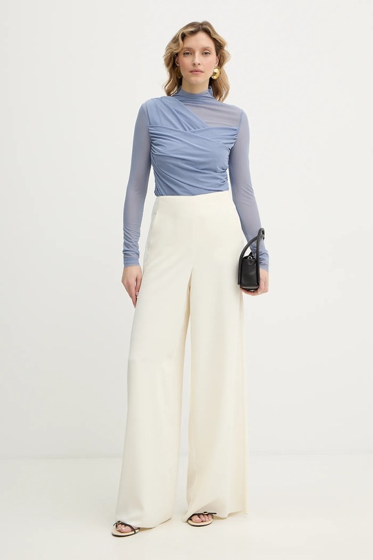 BOSS Orange bluză C Etulah 50553444 albastru SS26