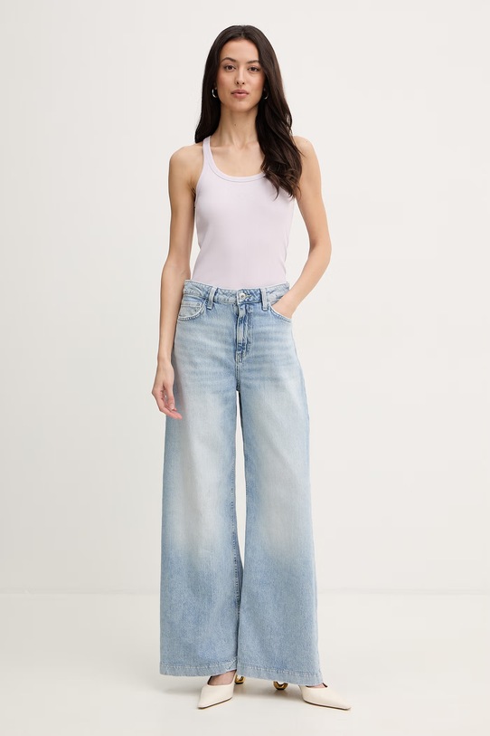 BOSS Orange top C Epetite 50554664 fioletowy SS26