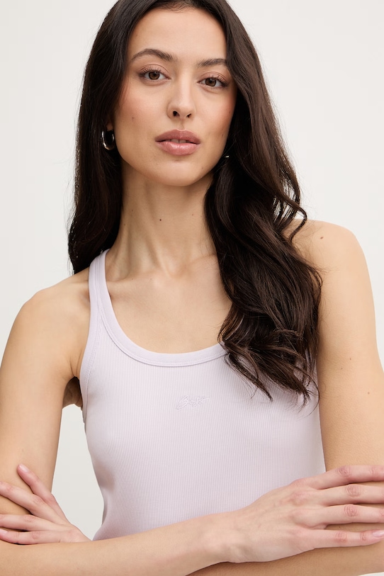 Top BOSS Orange C Epetite fialová 50554664