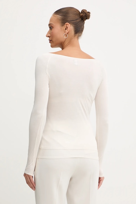 Odzież BOSS longsleeve 50553548 beżowy