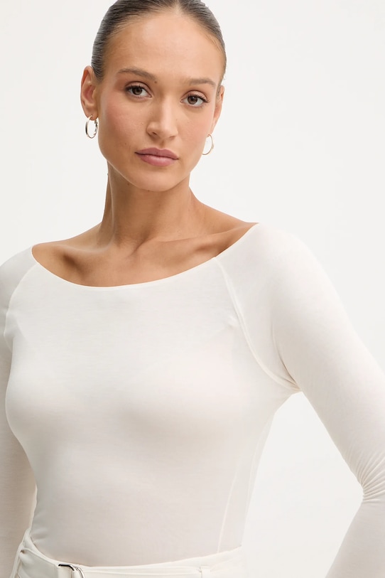 BOSS longsleeve beżowy 50553548