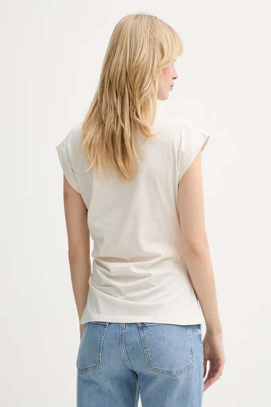 Odzież BOSS t-shirt bawełniany Epka 50555827 beżowy