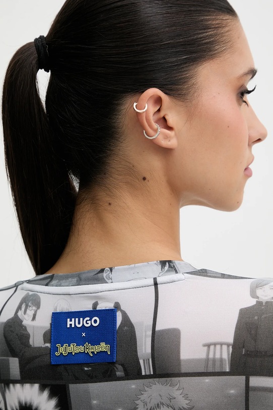 Hugo Blue longsleeve HUGO x Jujutsu Kaisen 50555473 szary