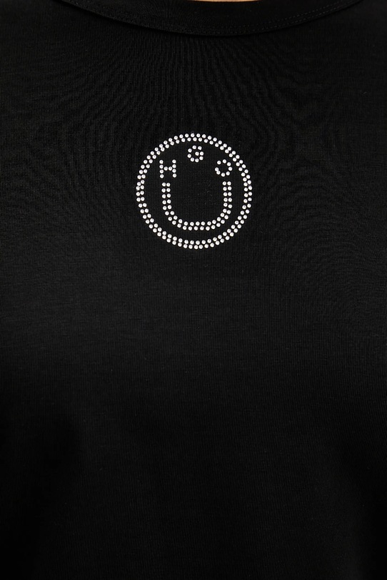 Tričko s dlhým rukávom Hugo Blue Daliriee_B 50555738 čierna