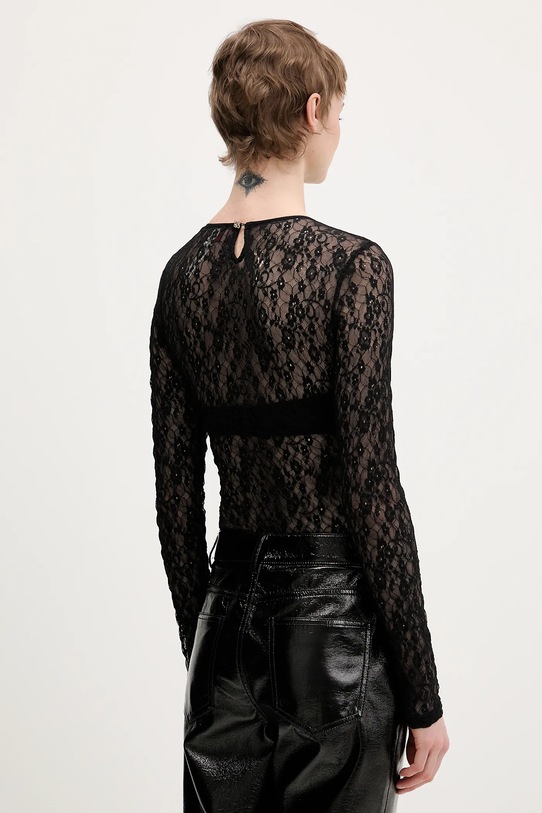 Ρούχα Μπλουζάκι HUGO Dulietta 50554252 μαύρο