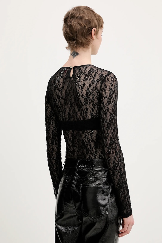 Ρούχα Μπλουζάκι HUGO Dulietta 50554252 μαύρο