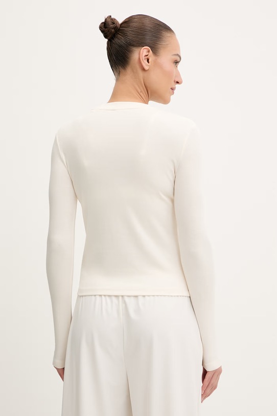 Odzież Guess longsleeve SONIA V6RI00.KD741 beżowy