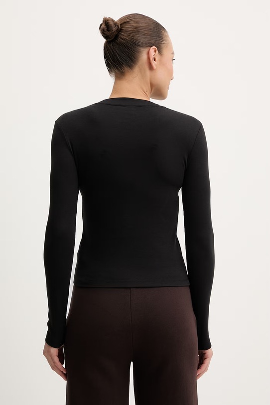 Odzież Guess longsleeve SONIA V6RI00.KD741 czarny