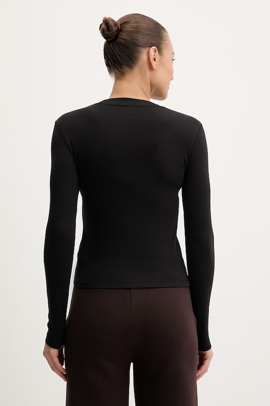 Odzież Guess longsleeve SONIA V6RI00.KD741 czarny