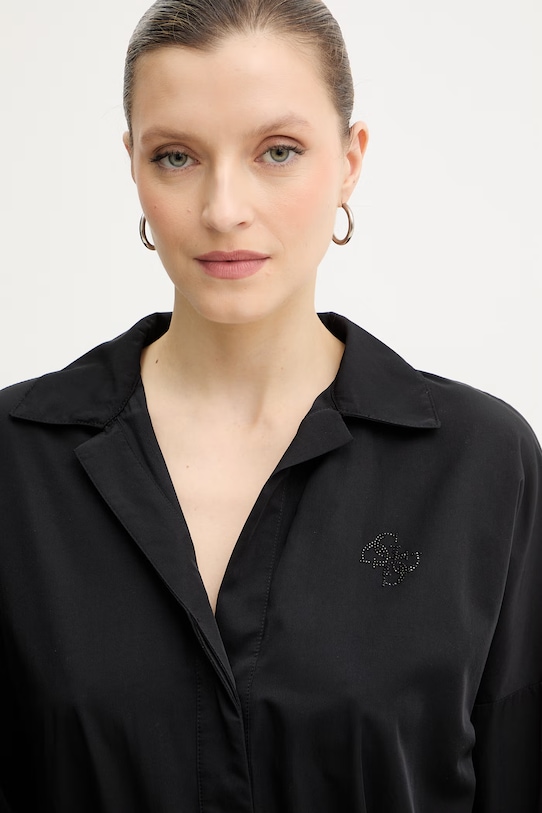 Guess body selyemkeverékkel CARMELA W6RH61.WJ782 fekete