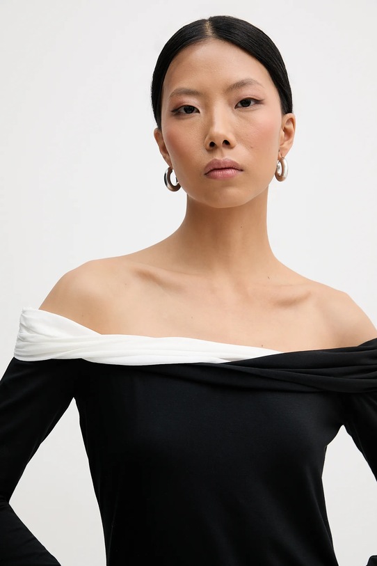 Karl Lagerfeld bluzka czarny B1W17009