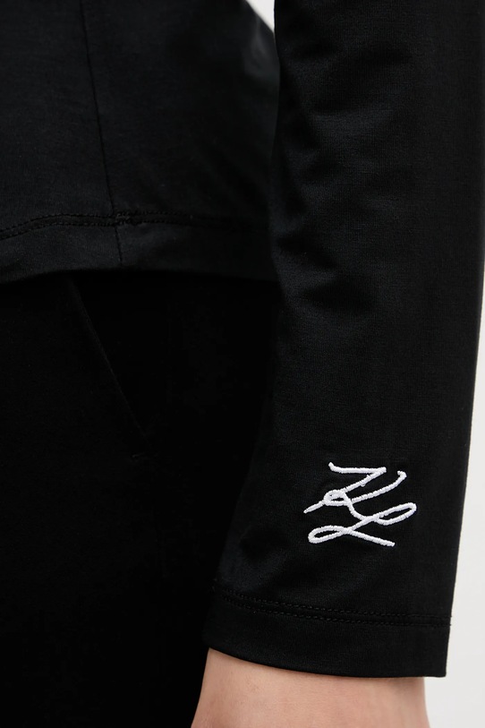 Karl Lagerfeld bluzka B1W17009 czarny