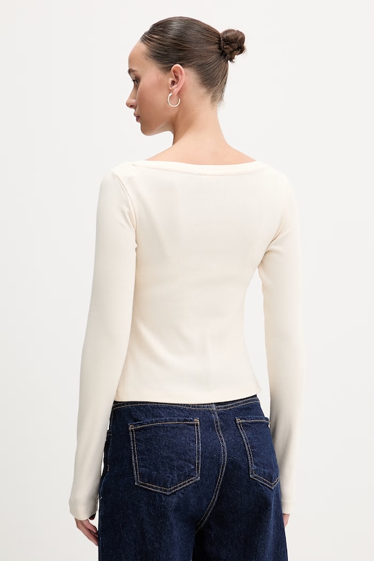 Odzież Guess Originals longsleeve W6RP41.KCTT1 beżowy