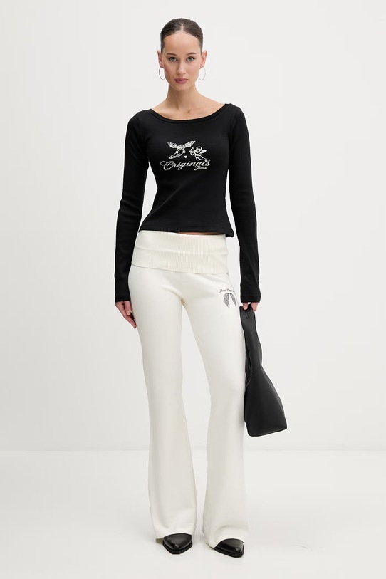 Guess Originals longsleeve W6RP41.KCTT1 czarny SS26