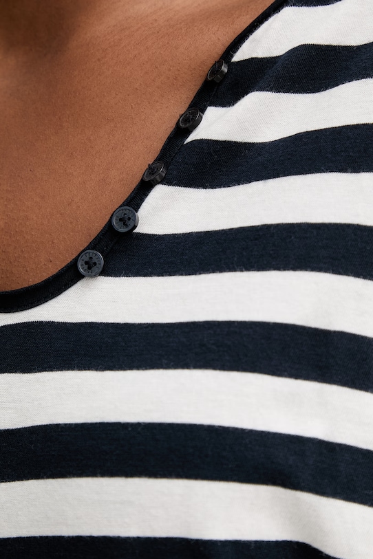 Bavlněné tričko s dlouhým rukávem ZADIG&VOLTAIRE JWTN02675 černá