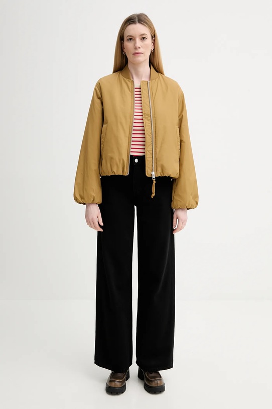 Marc O'Polo longsleeve bawełniany 600207452011 czerwony SS26