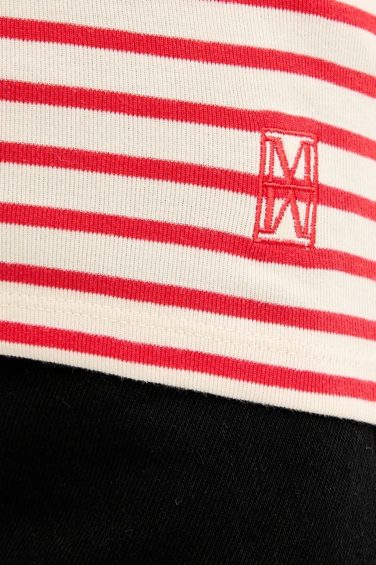 Marc O'Polo longsleeve bawełniany 600207452011 czerwony