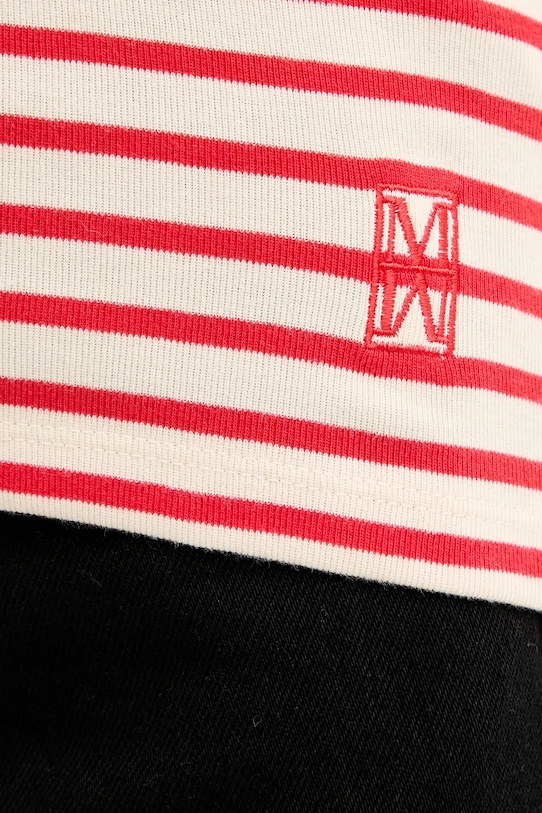 Marc O'Polo longsleeve bawełniany 600207452011 czerwony