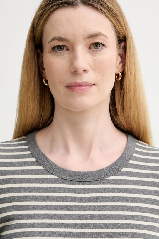 Marc O'Polo longsleeve bawełniany szary 600207452011