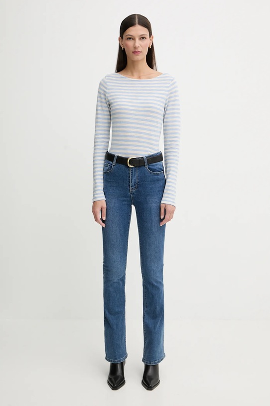 Marc O'Polo longsleeve bawełniany 600219652597 niebieski SS26