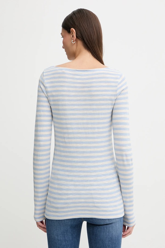 Odzież Marc O'Polo longsleeve bawełniany 600219652597 niebieski