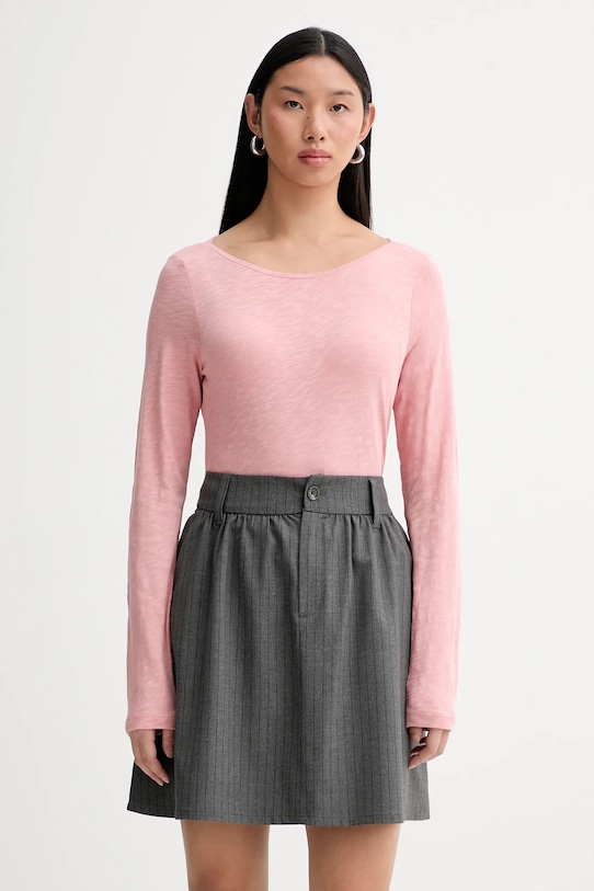 Marc O'Polo longsleeve bawełniany bawełna różowy 600226152199