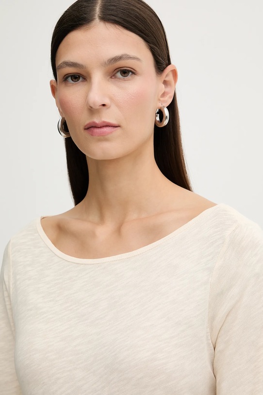 Marc O'Polo longsleeve bawełniany beżowy 600226152199