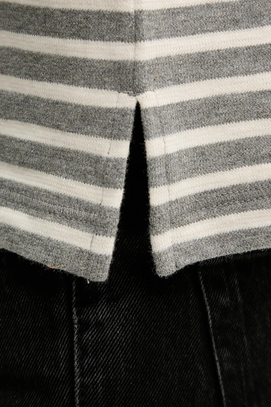 Marc O'Polo longsleeve bawełniany 600304752025 szary