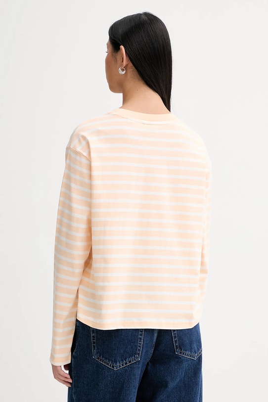 Odzież Marc O'Polo longsleeve bawełniany 5000007507 pomarańczowy