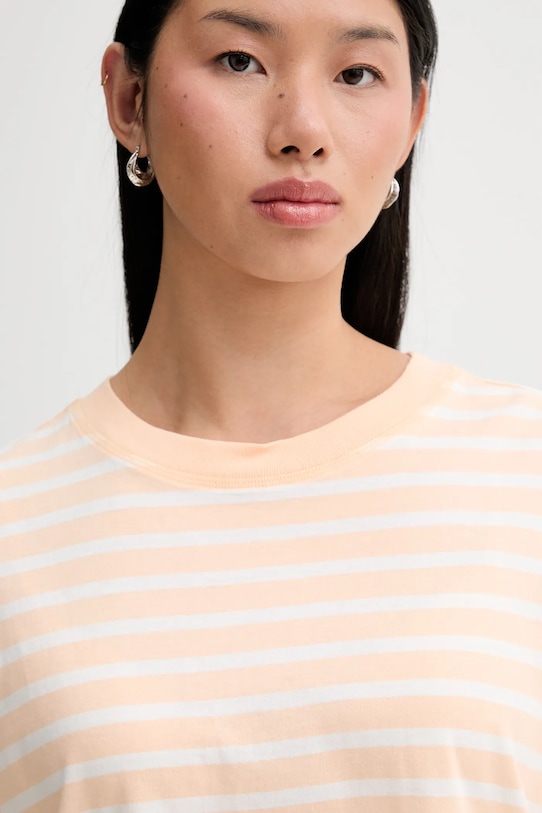 Marc O'Polo longsleeve bawełniany pomarańczowy 5000007507