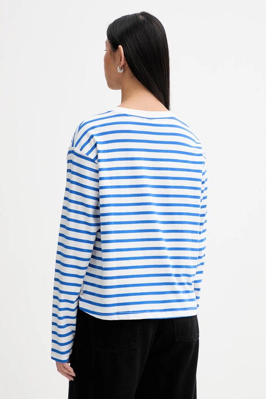 Odzież Marc O'Polo longsleeve bawełniany 5000007507 niebieski