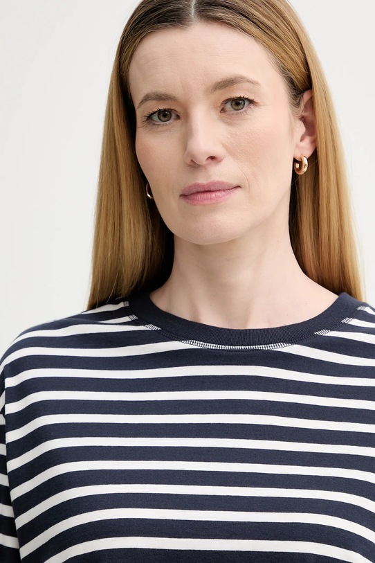 Marc O'Polo longsleeve bawełniany granatowy 5000007507